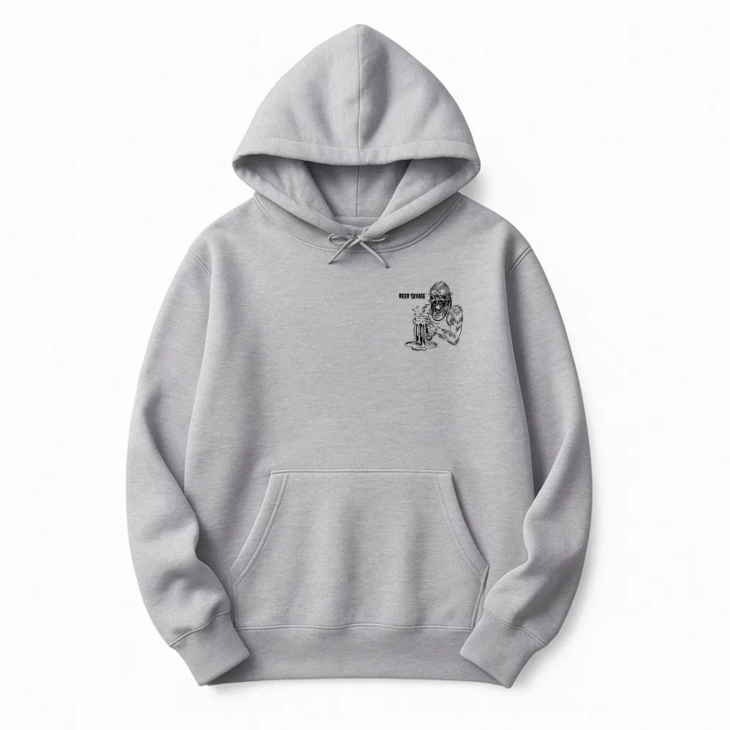 Beer Savage Logo Hoodie