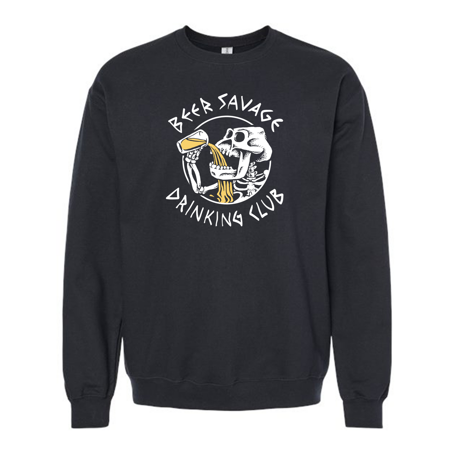 Bone Club Crewneck Sweater