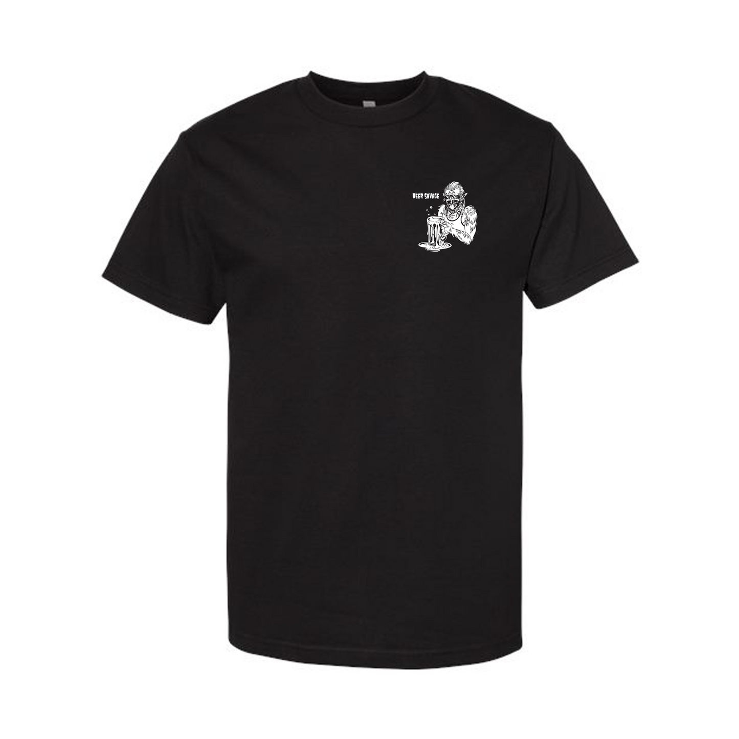 Beer Savage logo Tee