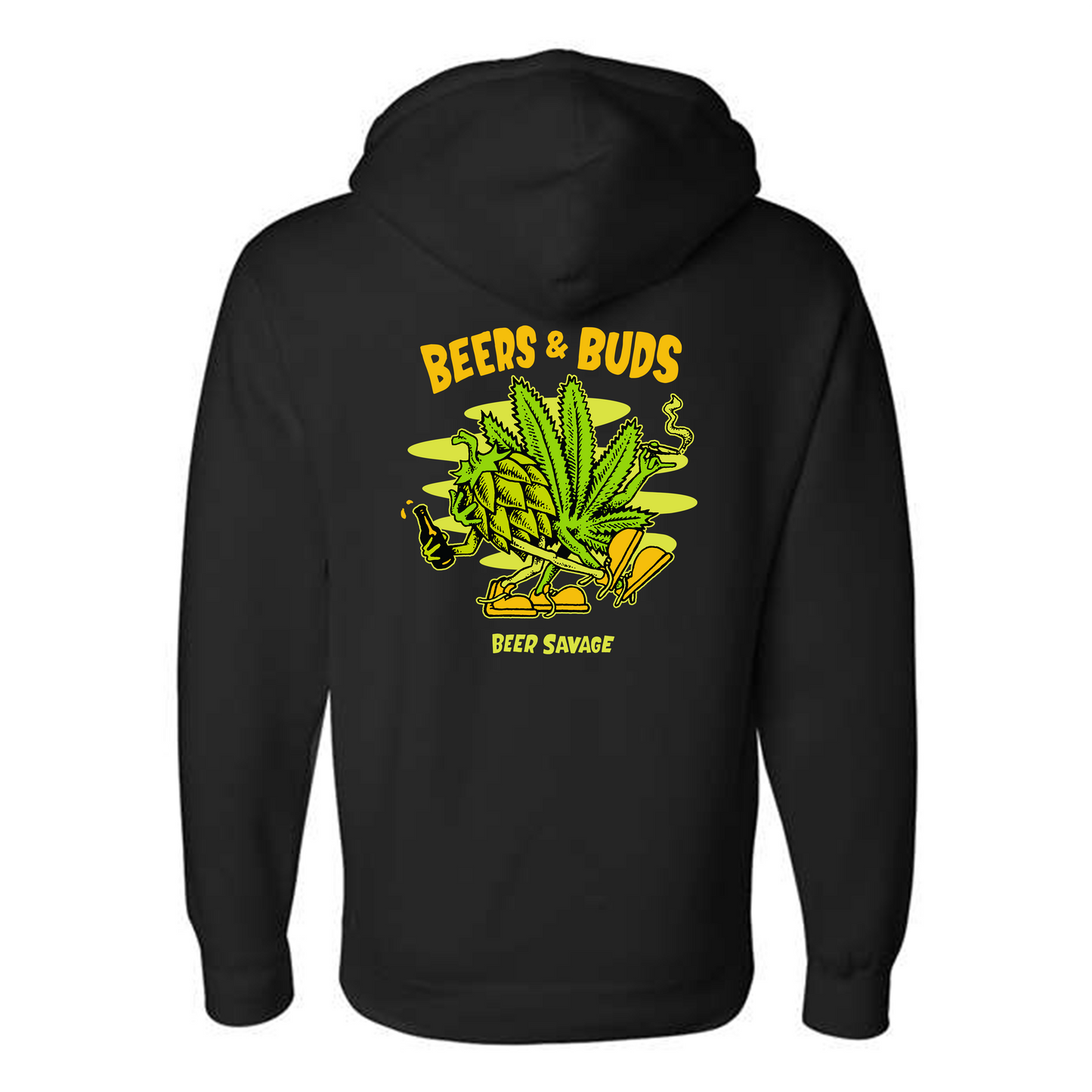 Beers And Buds Hoodie
