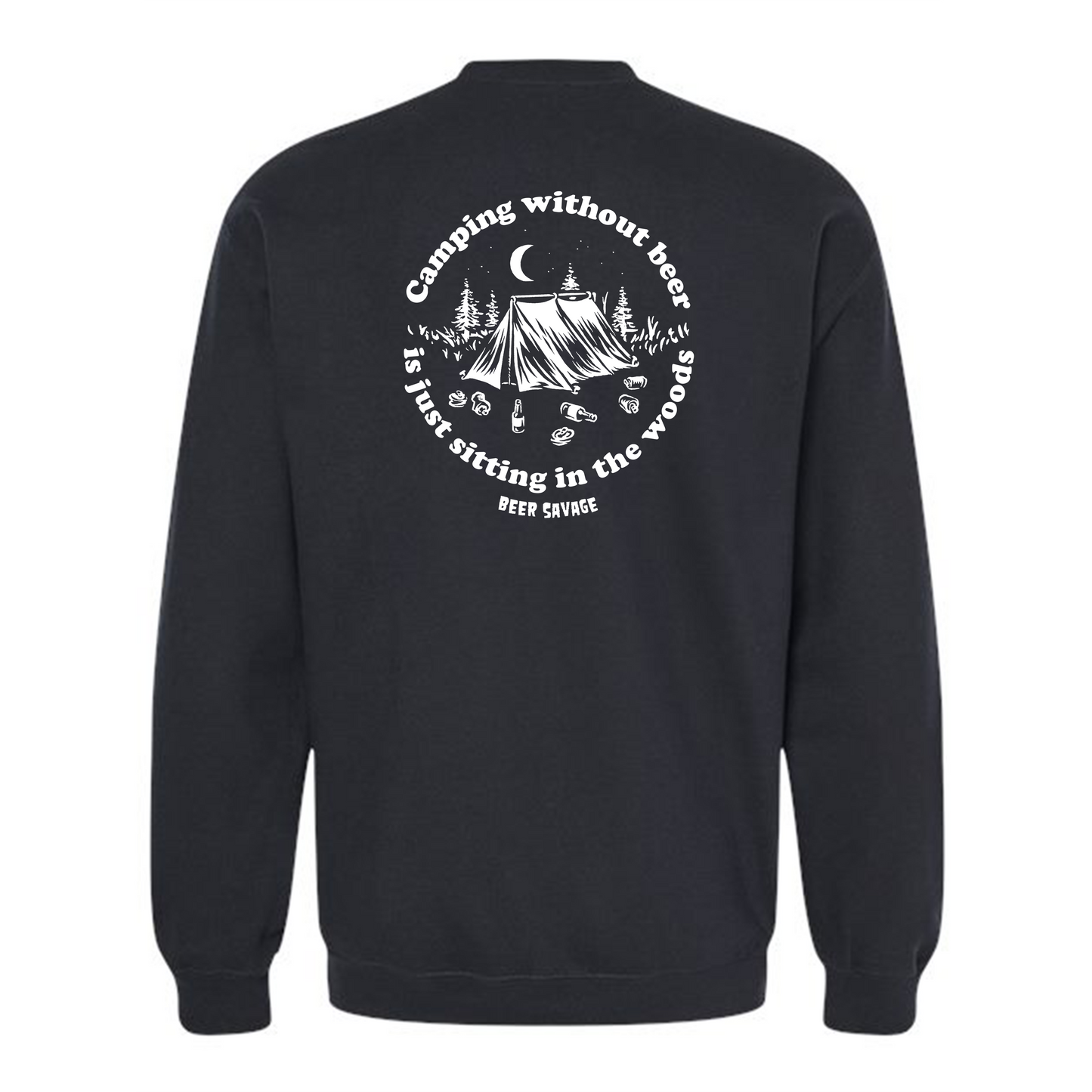 Camping Crewneck Sweater
