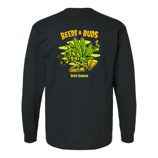 Beers And Buds Long Sleeve
