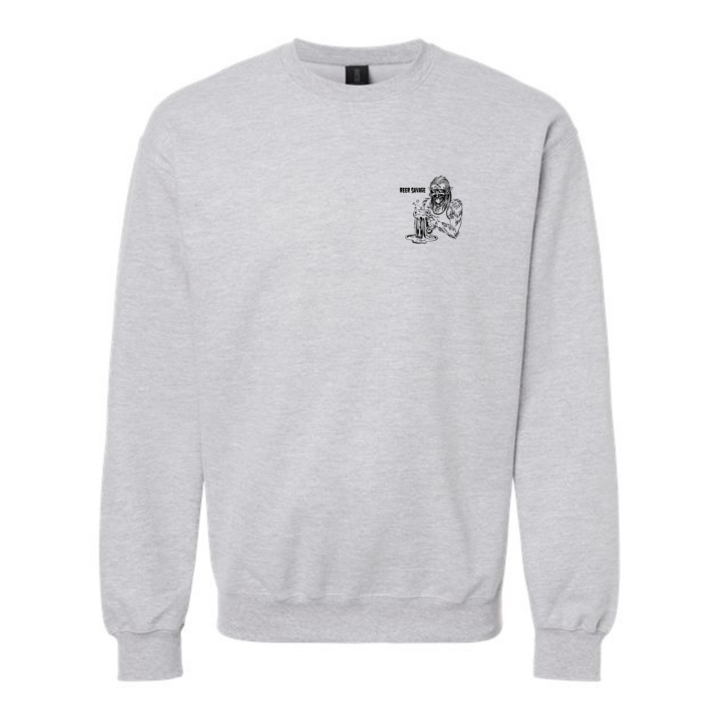 Beer Savage Logo Crewneck Sweater