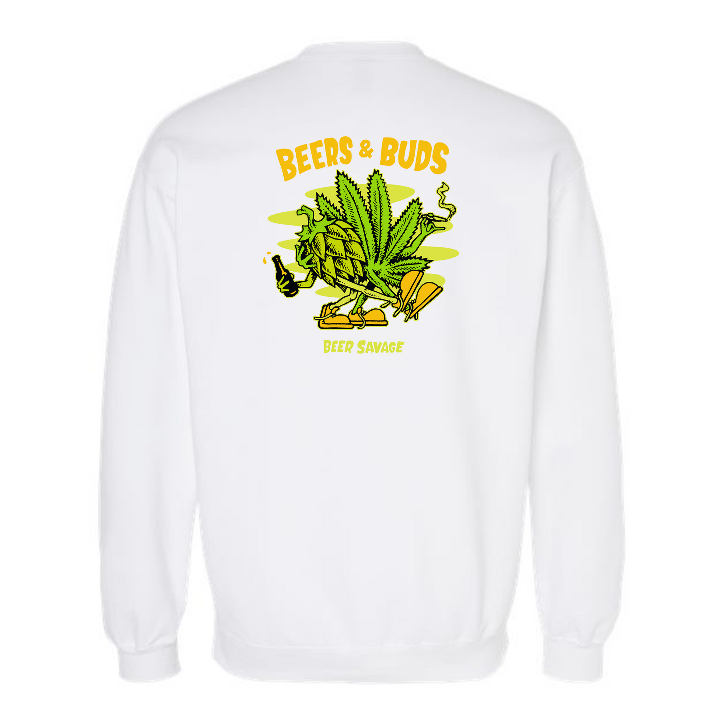 Beers And Buds Crewneck Sweater