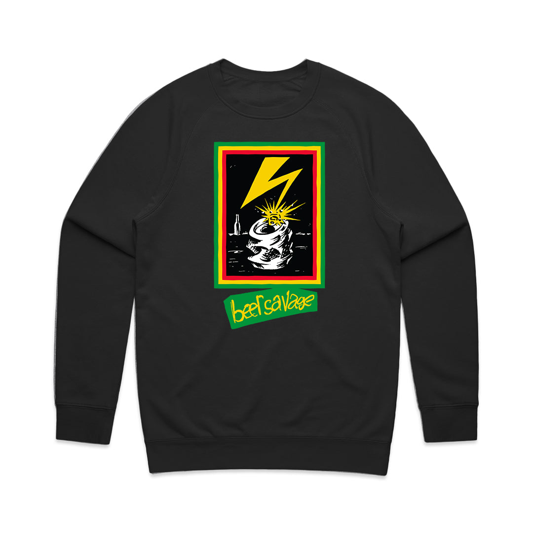 Beer Brains Crewneck Sweater