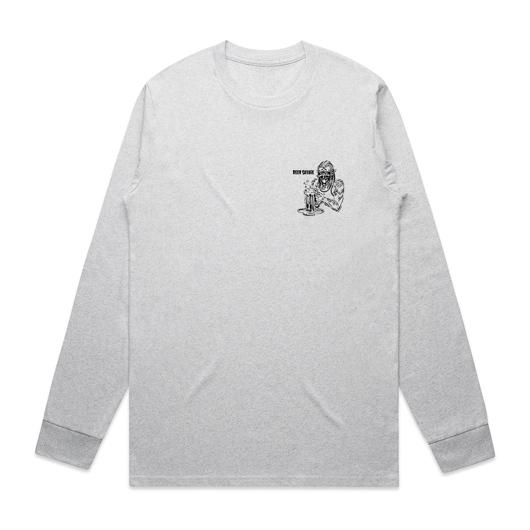 Beer Savage Logo Long Sleeve