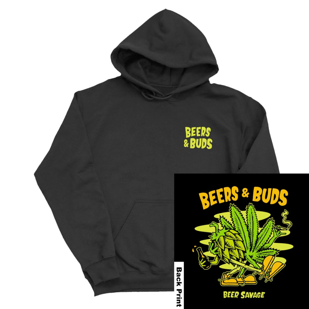 Beers And Buds Hoodie