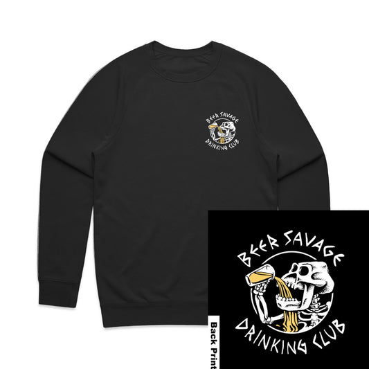 Bone Club Crewneck Sweater