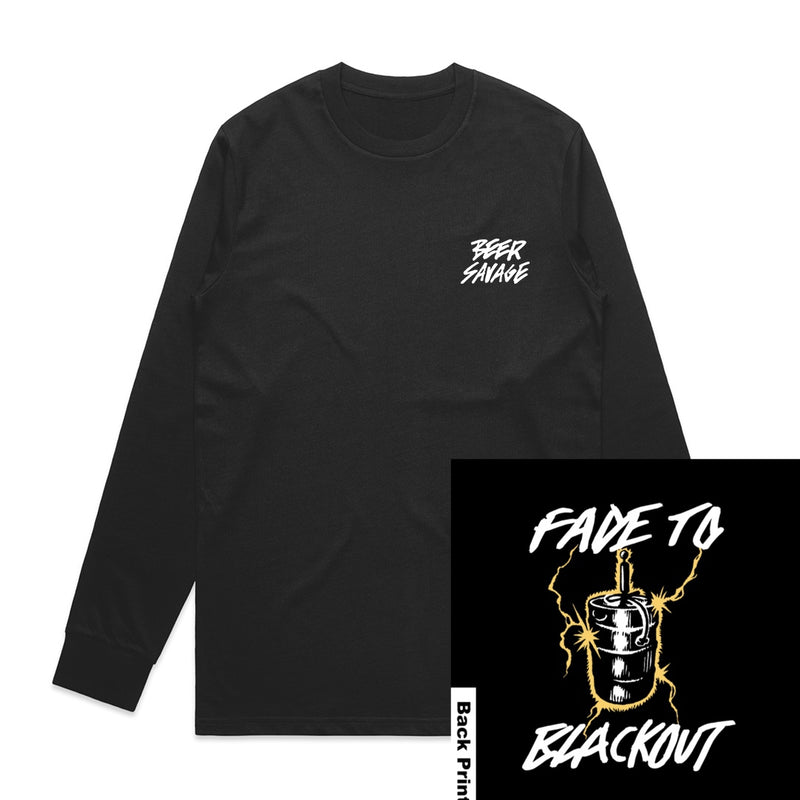 Load image into Gallery viewer, Unisex | Fade To Blackout | Long Sleeve Crew
