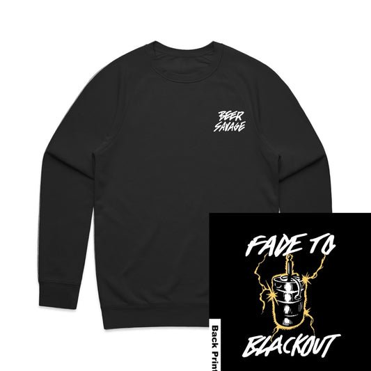 Fade To Blackout Crewneck Sweater