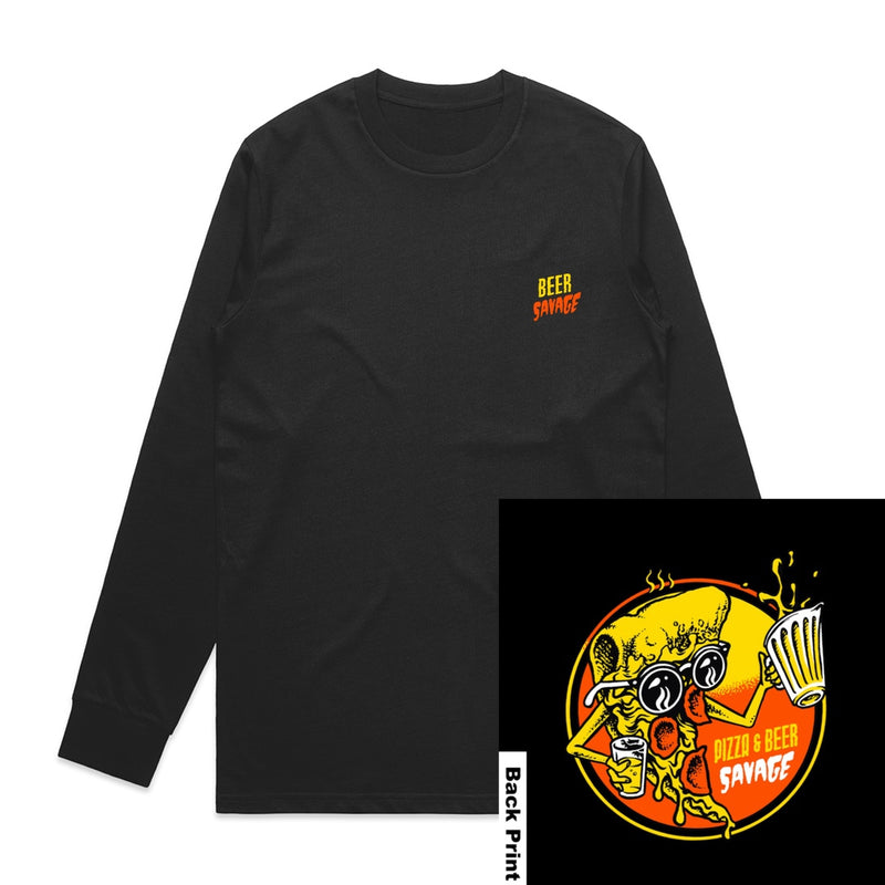 Load image into Gallery viewer, Unisex | Pizza And Beer | Long Sleeve Crew
