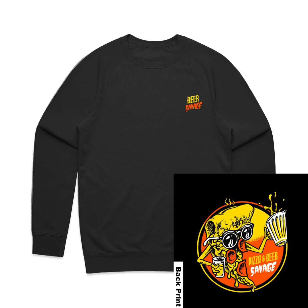 Unisex | Pizza And Beer | Crewneck Sweater