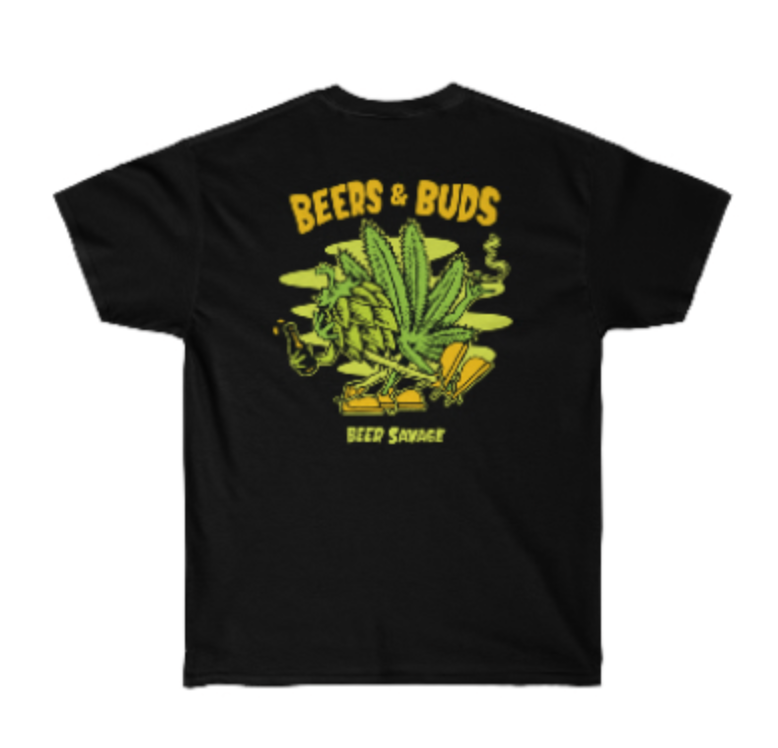 Load image into Gallery viewer, Unisex | Beers and Buds | Crew Tee
